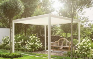 pergola aluminium outdoor motorized