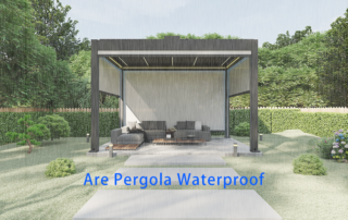 are pergolas waterproof