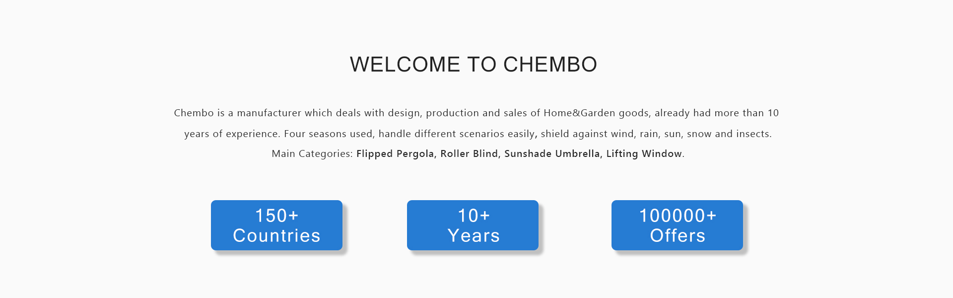 welcome to chembo